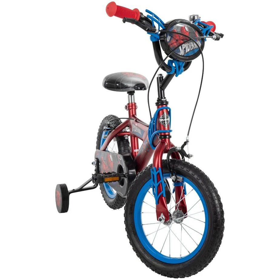 Marvel spider man online bike with training wheels